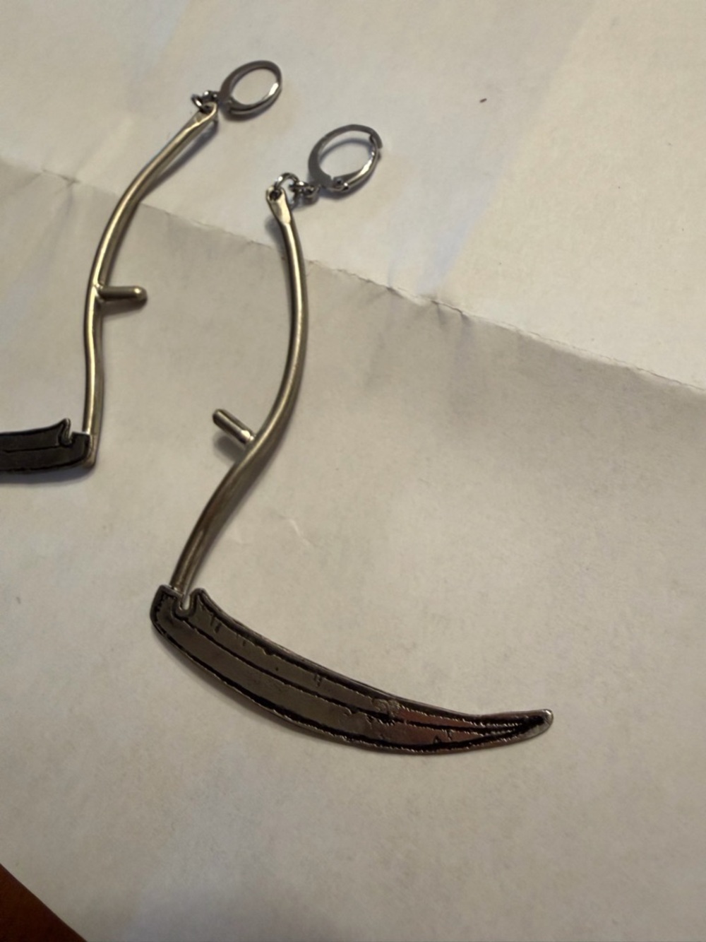 Chaos & Hell | Reaper Earrings New in box - Picture 3 of 9